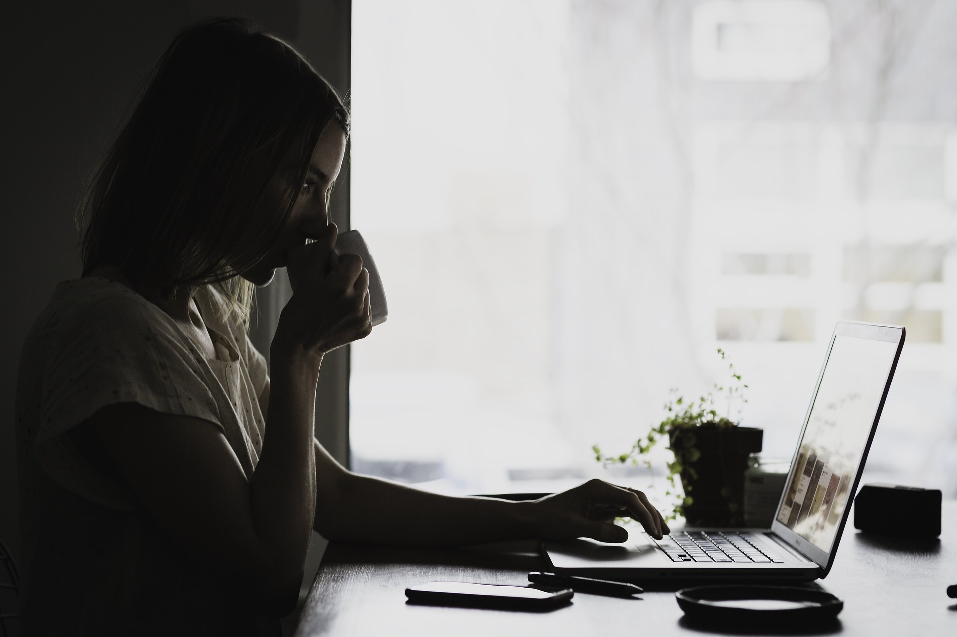 girl drinking coffee why online trolls cannot detract self love and self care scoial media age